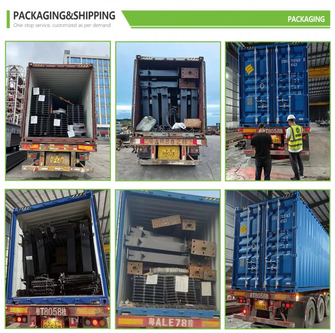Factory Wholesale Steel Structure Q345 Grade Light Metal Steel Column and Beam for Workshops and Warehouses 6