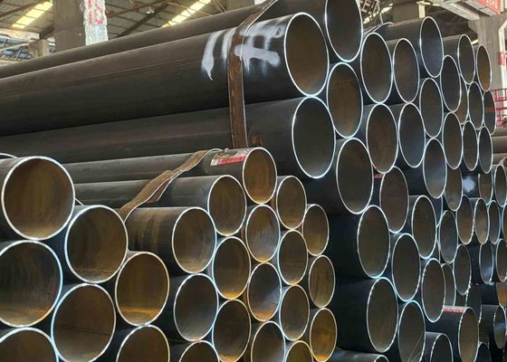 ASTM ERW Steel Pipe EN S235JR S275JR S355 S355JR S355J2H ERW Black Pipe