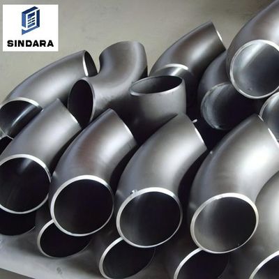 Welded Seamless Steel Pipe Fittings 1/8" NB - 48" NB Short / Long Radius Elbow