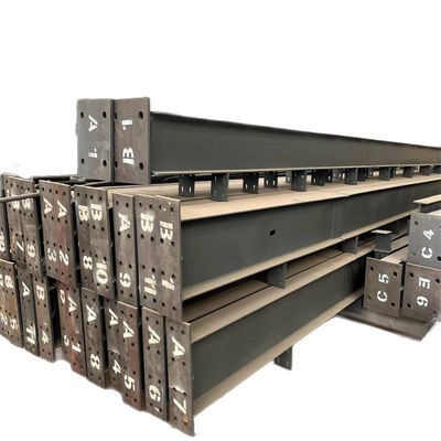 Hot Rolled Metal Building Support Customized Steel Structure Columns