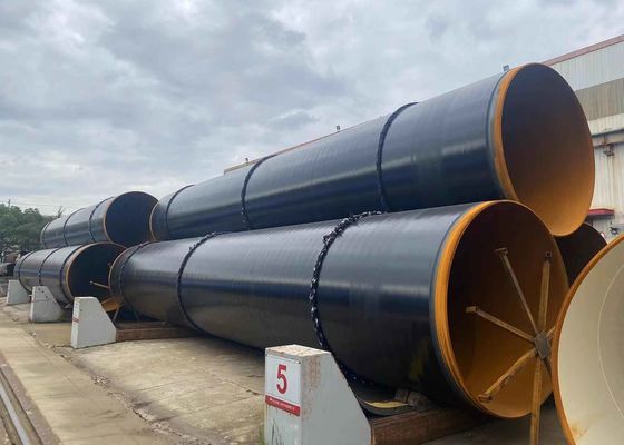 FBE Coated Carbon Steel Pipe Anti Corrosive Double Layer FBE Coating Pipe