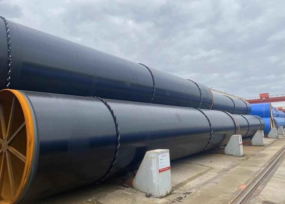 FBE Coated Carbon Steel Pipe Anti Corrosive Double Layer FBE Coating Pipe