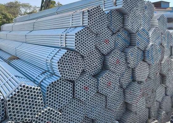 EN 39 EN 1139 S235JR / S275JR Galvanized Steel Pipe BS 1387 Steel Pipe