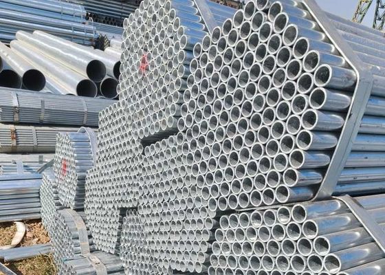EN 39 EN 1139 S235JR / S275JR Galvanized Steel Pipe BS 1387 Steel Pipe