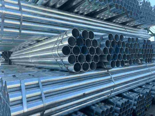 Hot / Cold Rolled Galvanized Seamless Steel Pipe 2mtr - 16mtr Length Anti Corrosion