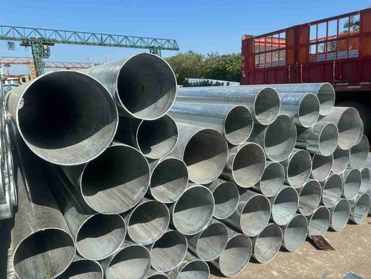 Hot Dipped Galvanized Steel Pipe Seamless ASTM A53 / A53M / A500
