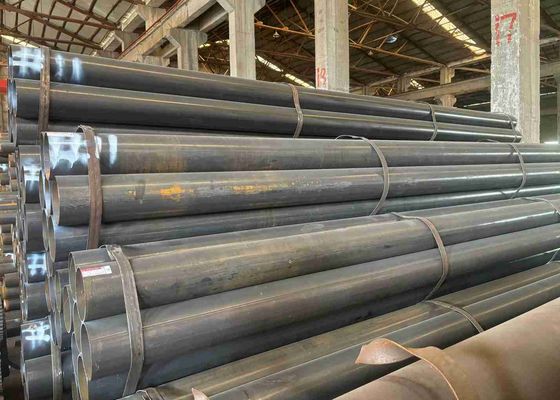 ASTM ERW Steel Pipe EN S235JR S275JR S355 S355JR S355J2H ERW Black Pipe