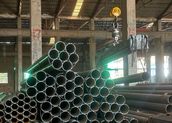 ASTM ERW Steel Pipe EN S235JR S275JR S355 S355JR S355J2H ERW Black Pipe