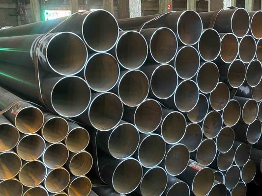 API 5L X42 X46 X52 X56 X60 X65 Tubo de aço carbono ERW SCH40 SCH80 SCH160 SCHXS