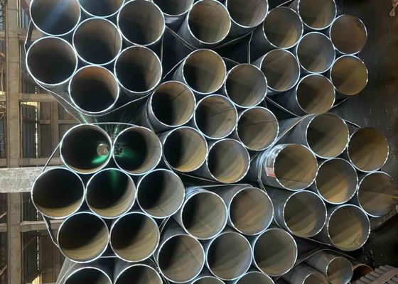 1 - 20mm Wall Thickness Steel EFW Pipe Plain End / Beveled End / Threaded