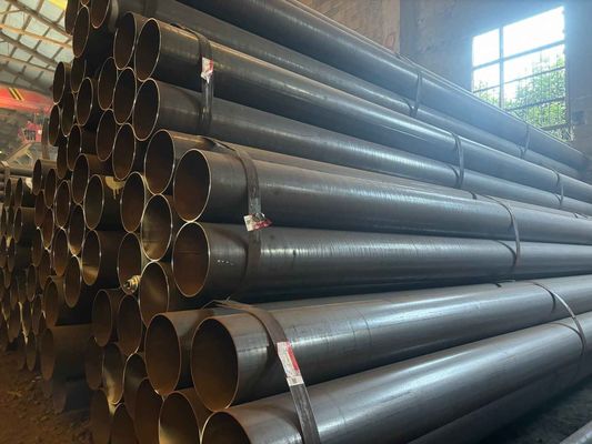 API ASTM EN ERW Steel Tube 21.3mm - 660mm OD Electric Resistance Welding Pipe