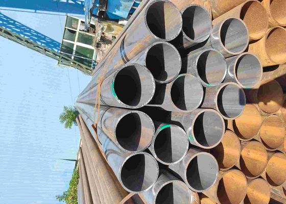7 - 50mm Wall Thickness Sawl Carbon Steel Pipes ASTM A53 A252 A500 A672 A691 A139
