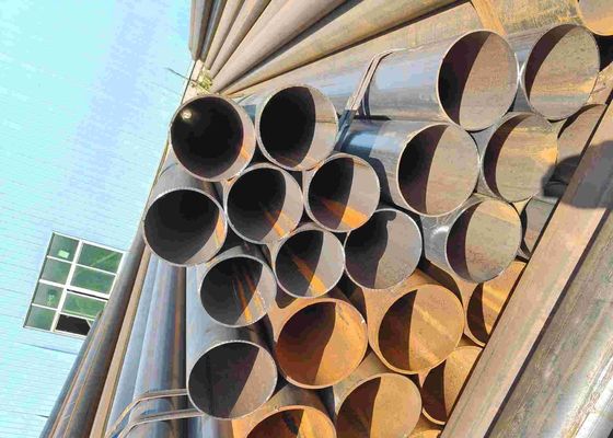Large Diameter LSAW Steel Pipe DIN 17100 / ST37-2 / ST44-2 / ST52-3 SAWL Steel Pipe