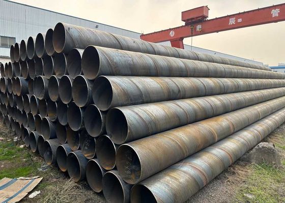 SSAW CS Carbon Steel Pipes API 5L PSL1 PSL2 ASTM A795 A135 A252 AWWA C200