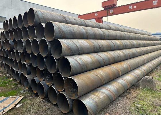 SAWH SSAW Spiral Welded Pipe For Oil / Gas / Water Transmission