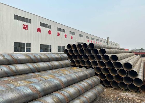 Spiral Welded Carbon Steel Pipe ASTM A53 Grade A / B / C AWWA C200