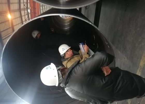 Welded Spiral SSAW Steel Pipe 6mtr - 18mtr Length Carbon Steel Pipes