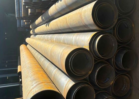 API 5CT / h40 / J55 / K55 SSAW Steel Pipe Spiral Submerged Arc Welding Steel Pipe