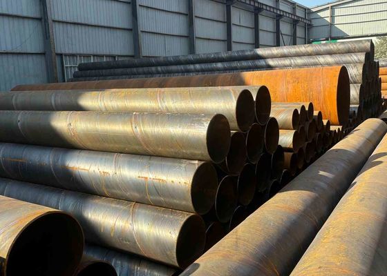 EN10219 / S235 / S275 / S355 SSAW Tubo di acciaio tubo di acciaio a spirale saldato