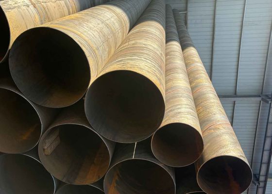 EN10219 / S235 / S275 / S355 SSAW Tubo di acciaio tubo di acciaio a spirale saldato