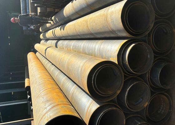 EN10219 / S235 / S275 / S355 SSAW Tubo di acciaio tubo di acciaio a spirale saldato