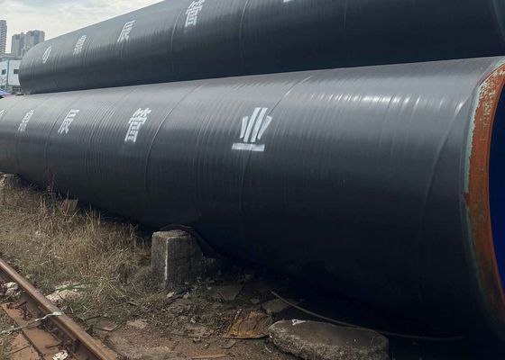 Anti Corrosion 3PE Coating Steel Pipe OD 25mm - 3000mm 3LPE Coated Pipe