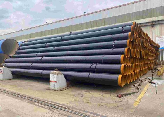 3LPE Coated SSAW Steel Pipe DN50 - DN2200 3 Layer Polyethylene Coated Pipe