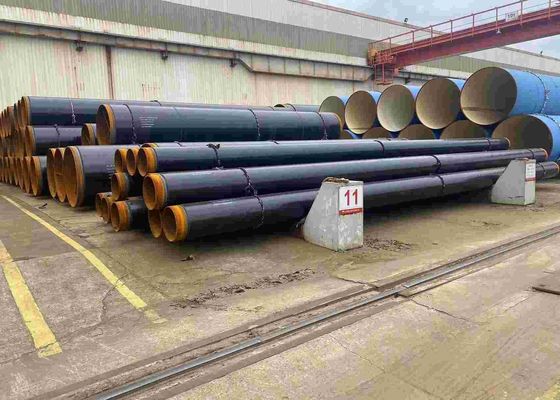 3LPE Coated LSAW Anti Corrosion Steel Pipe OD 25mm - 3000mm