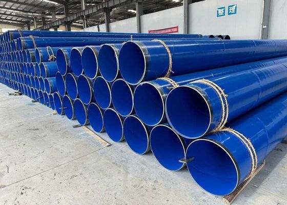 3 Layer Polypropylene Coated Steel Pipe 3LPP Coated Line Pipe DIN30678 Standard
