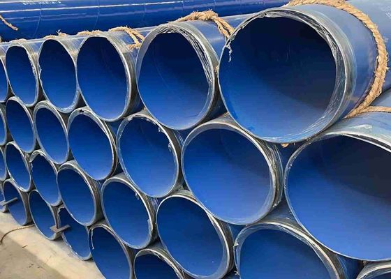 3 Layer Polypropylene Coated Steel Pipe 3LPP Coated Line Pipe DIN30678 Standard