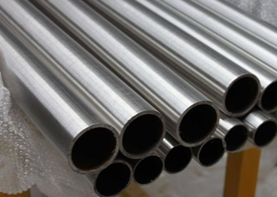 Round Stainless Steel Seamless Pipe / SS SMLS Pipe Oxidation Resistant