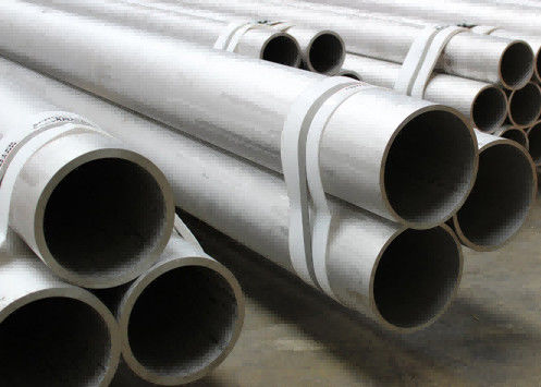 Round Stainless Steel Seamless Pipe / SS SMLS Pipe Oxidation Resistant
