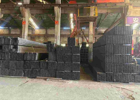 Square Carbon Steel Hollow Section Pre Galvanized Rectangular Steel Pipe