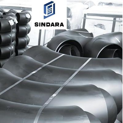 Welded Seamless Steel Pipe Fittings 1/8" NB - 48" NB Short / Long Radius Elbow