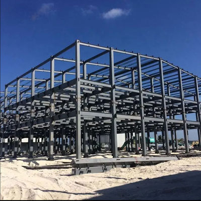 High Quality Steel Warehouse Structure Sheds Prefabricated Wide Span Steel Warehouse Building Steel Structure