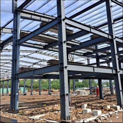 High Quality Steel Warehouse Structure Sheds Prefabricated Wide Span Steel Warehouse Building Steel Structure