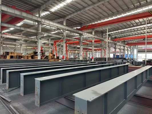 Hot Rolled Metal Building Support Customized Steel Structure Columns