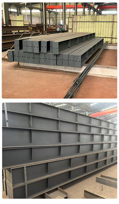 Hot Rolled Metal Building Support Customized Steel Structure Columns