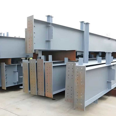 Metal Structure Steel Beams and Steel Columns Durable Design Customizable