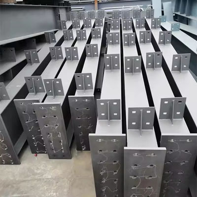 Metal Structure Steel Beams and Steel Columns Durable Design Customizable