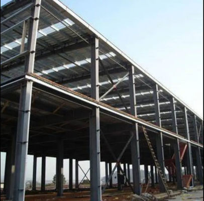 Supercapacità magazzino struttura in acciaio prefabbricata, edifici di magazzino in acciaio prefabbricato