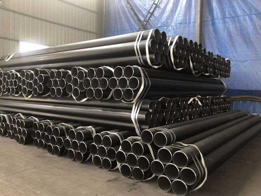 Carbon Black Seamless Pipe ASTM A106 / A53 / A179 / A192 / SA210 / SA519  for Oil and Gas Casing Pipe