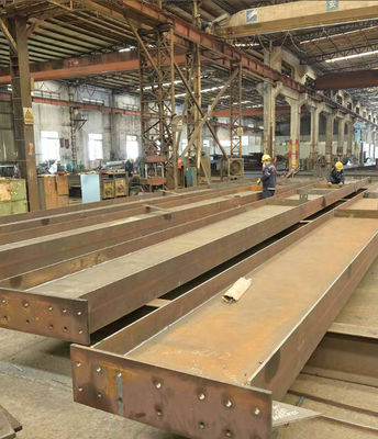 H Beam Steel Structure Warehouse Building Construction Materials Metal Project Steel Frame Hot Rolled Steel H Beams