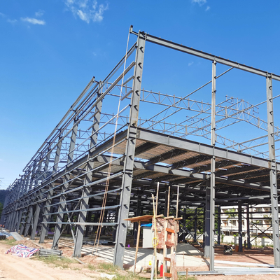 Metal Steel Structure Warehouse Building Custom Steel Structure Workshop with Mezzanine