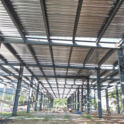 Metal Steel Structure Warehouse Building Custom Steel Structure Workshop with Mezzanine