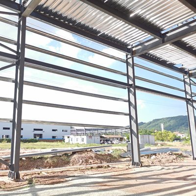 Metal Steel Structure Warehouse Building Custom Steel Structure Workshop with Mezzanine