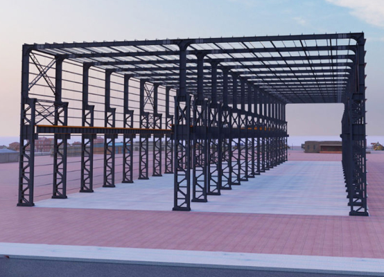 Steel Structure Metal Shed Steel Building Prefabricated Steel Structure Warehouse Workshop for Industry