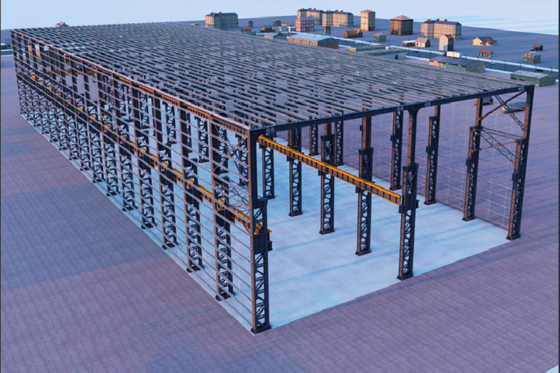 Steel Structure Metal Shed Steel Building Prefabricated Steel Structure Warehouse Workshop for Industry