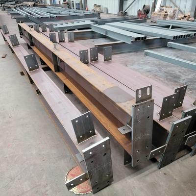 China Hot Rolled Q355B/Q235B H Steel Structure Frame Processing