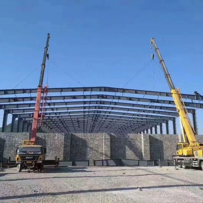 Factory Wholesale Steel Structure Q345 Grade Light Metal Steel Column and Beam for Workshops and Warehouses